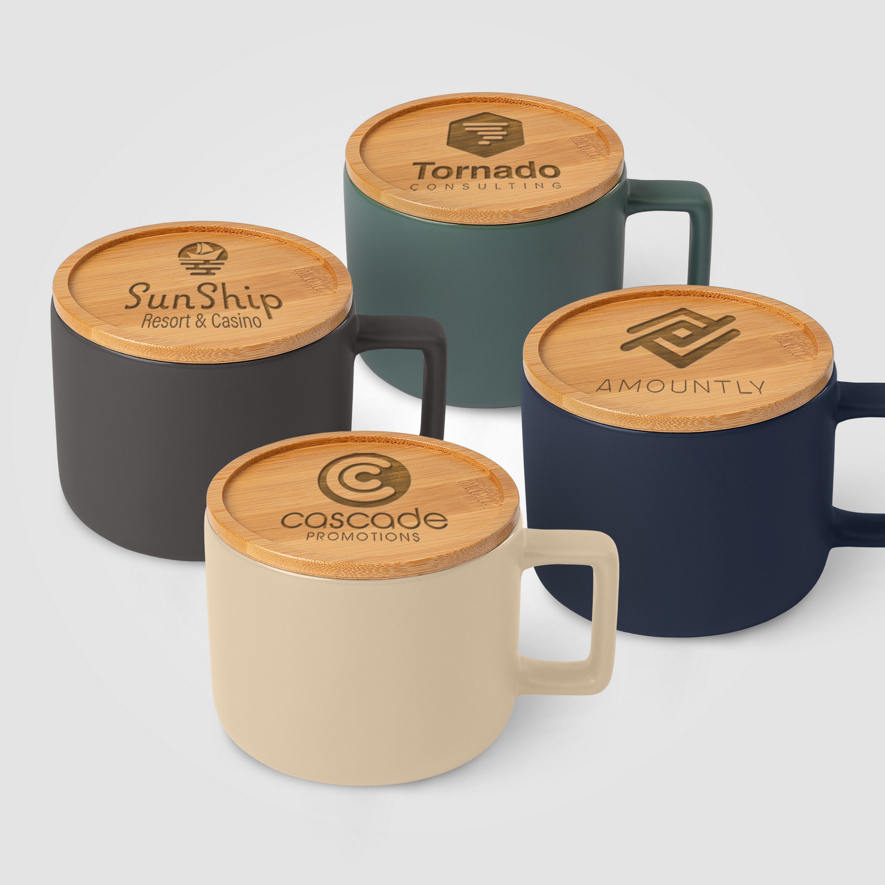 Custom Engraved or Printed Ceramic Coffee Mugs for Perfect Holiday Gifts or Sets