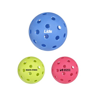 custom branded outdoor pickleballs